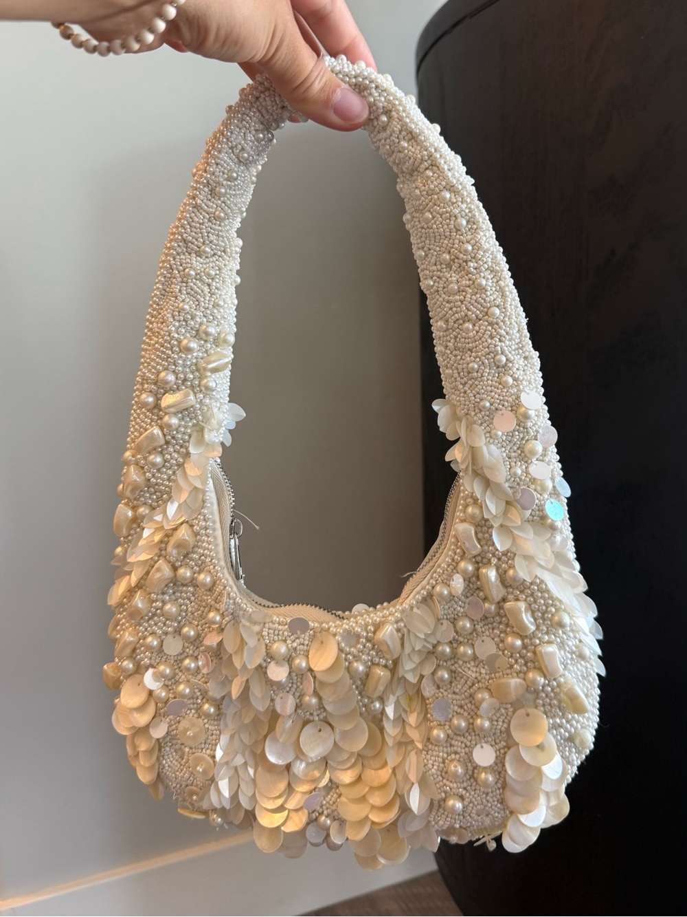 Beaded Shoulder Bag
